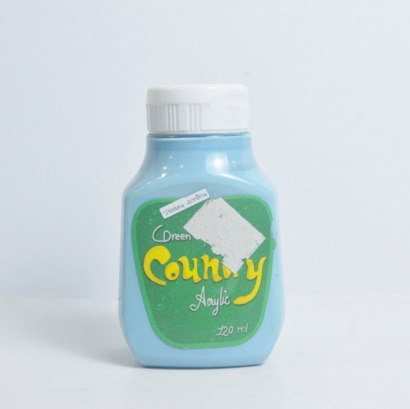 Pintura Acrilica Azul Bebe #134 - Country — imagen 1