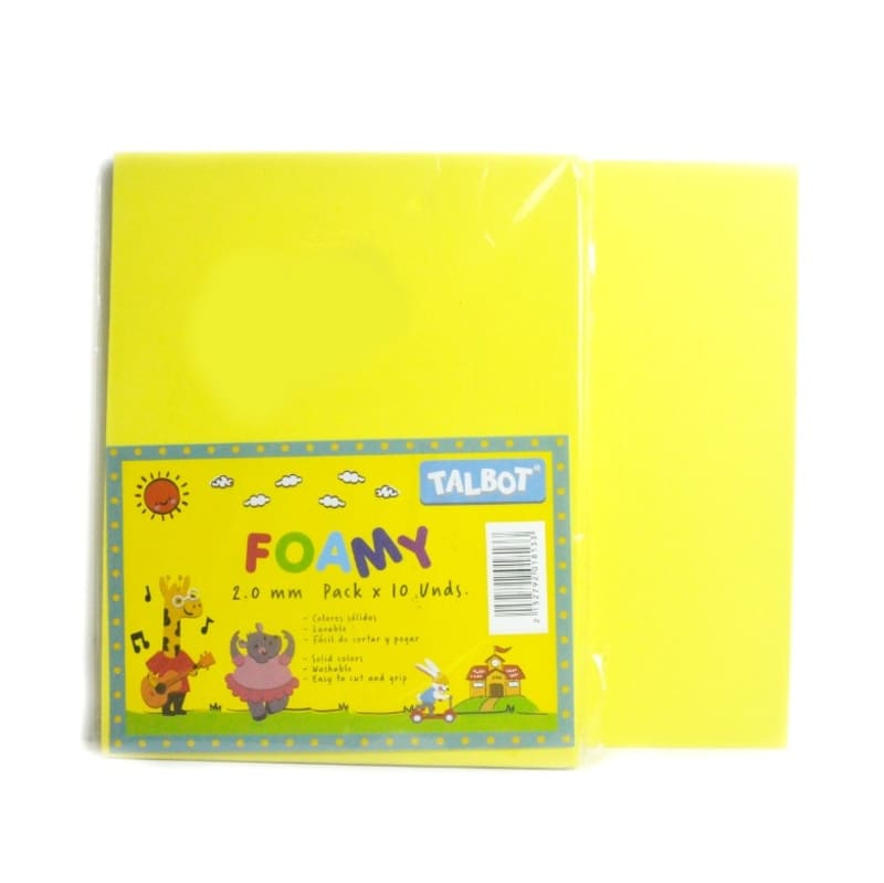 Foam Amarillo - Talbot — imagen 1