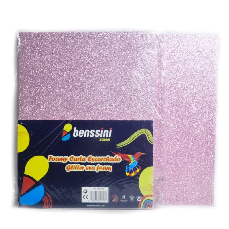 Foam Rosado Escarchado - Benssini — imagen 1