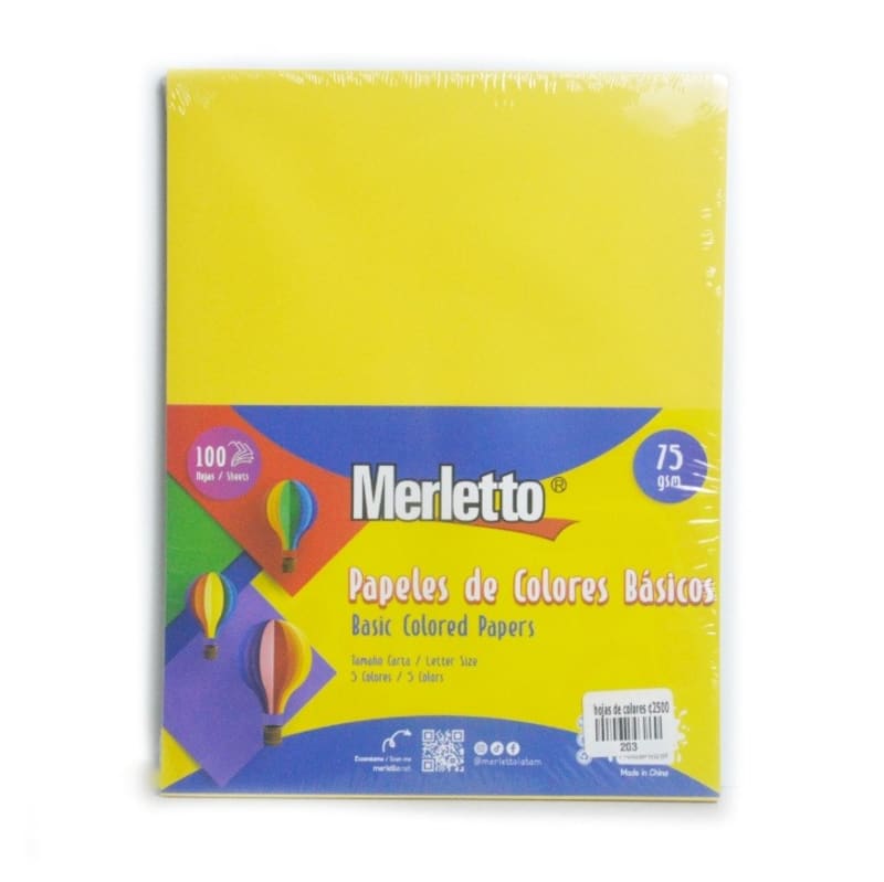 Papel de colores - Merletto — imagen 1