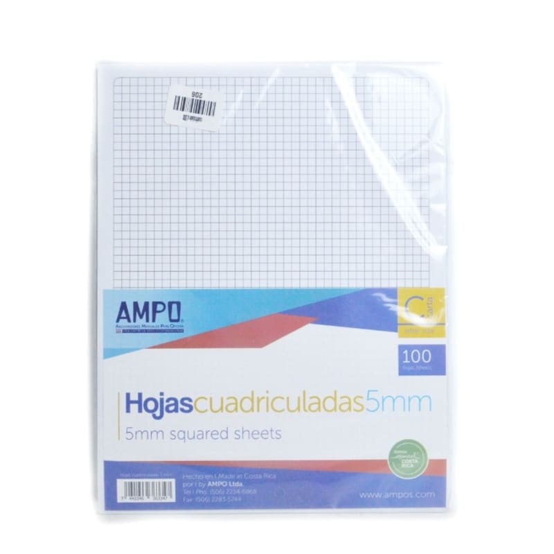 Hojas Cuadriculadas — imagen 1