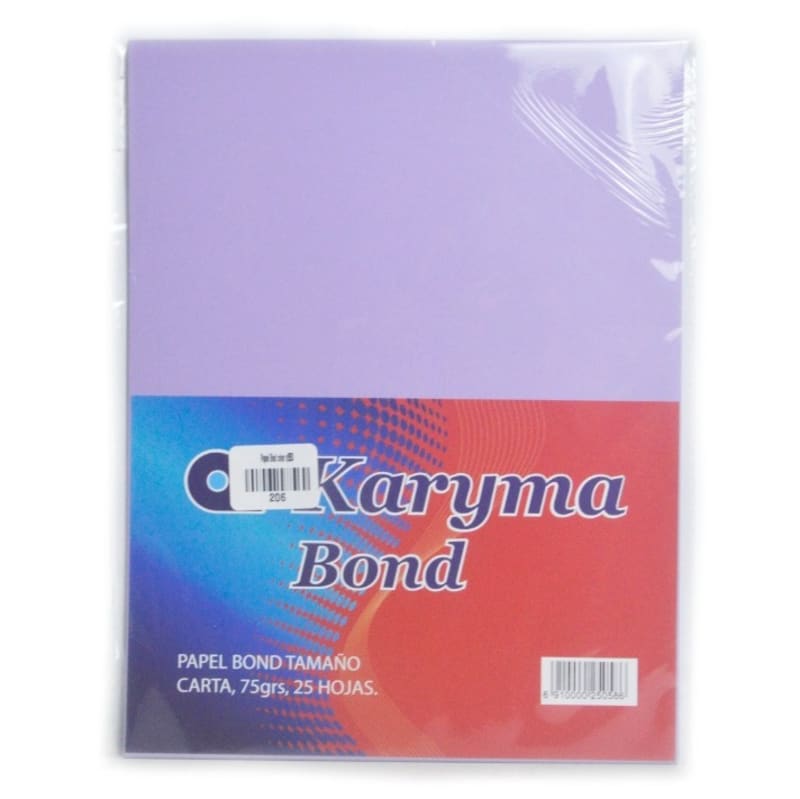 Papel Bond Lila — imagen 1