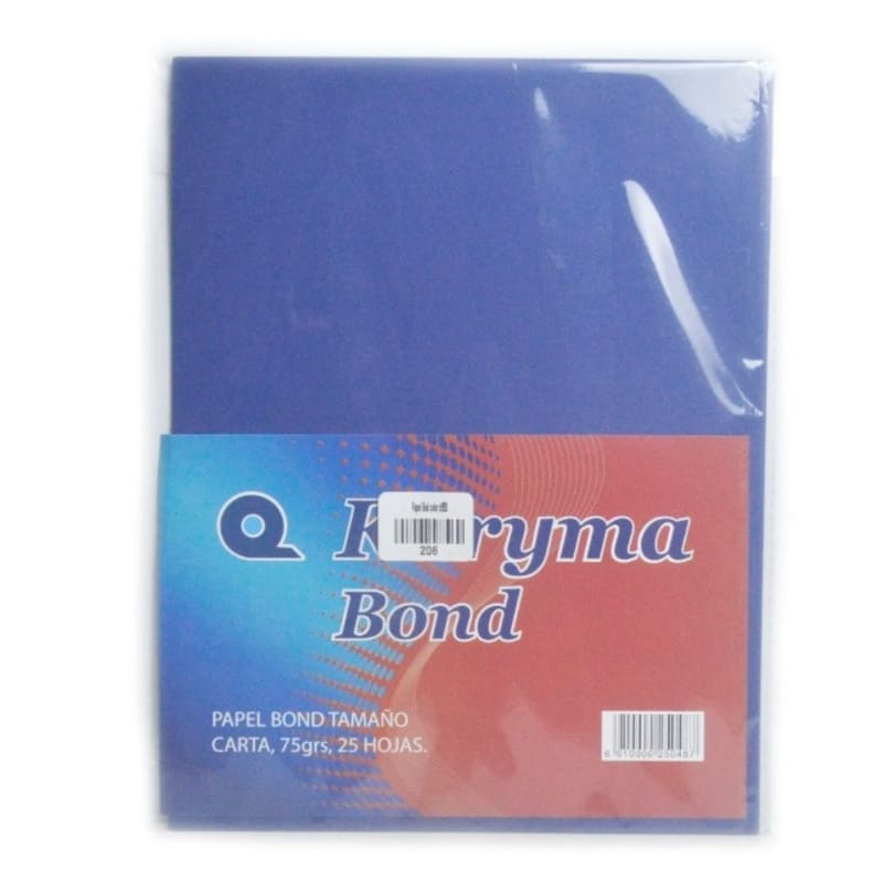 Papel Bond Azul — imagen 1