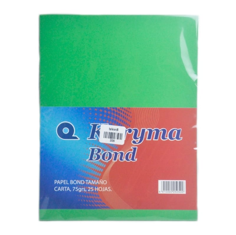 Papel Bond Verde — imagen 1
