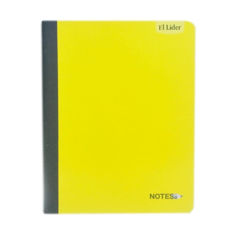 Cuaderno Amarillo 100 Hojas Mediano — imagen 1