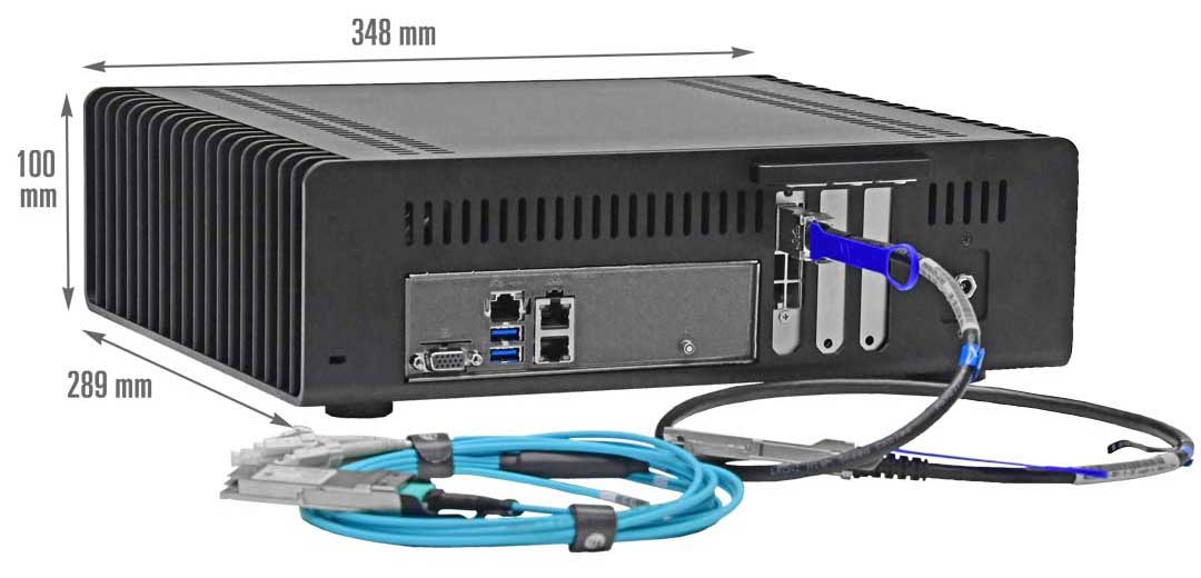 RDR70-Mini-40G with dimensions