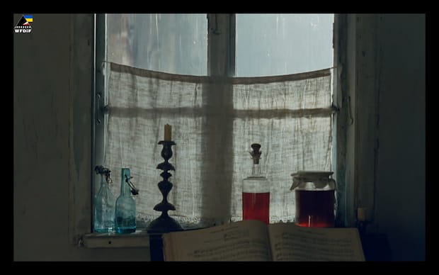 Andrzej Barański - Tabu (1988), windowsill with bottles and jars