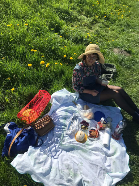 picnic with marilinha