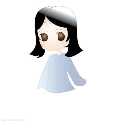Screenshot of Anna's old website, showing a digital portrait