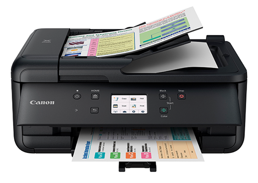 Canon printer setup on Windows