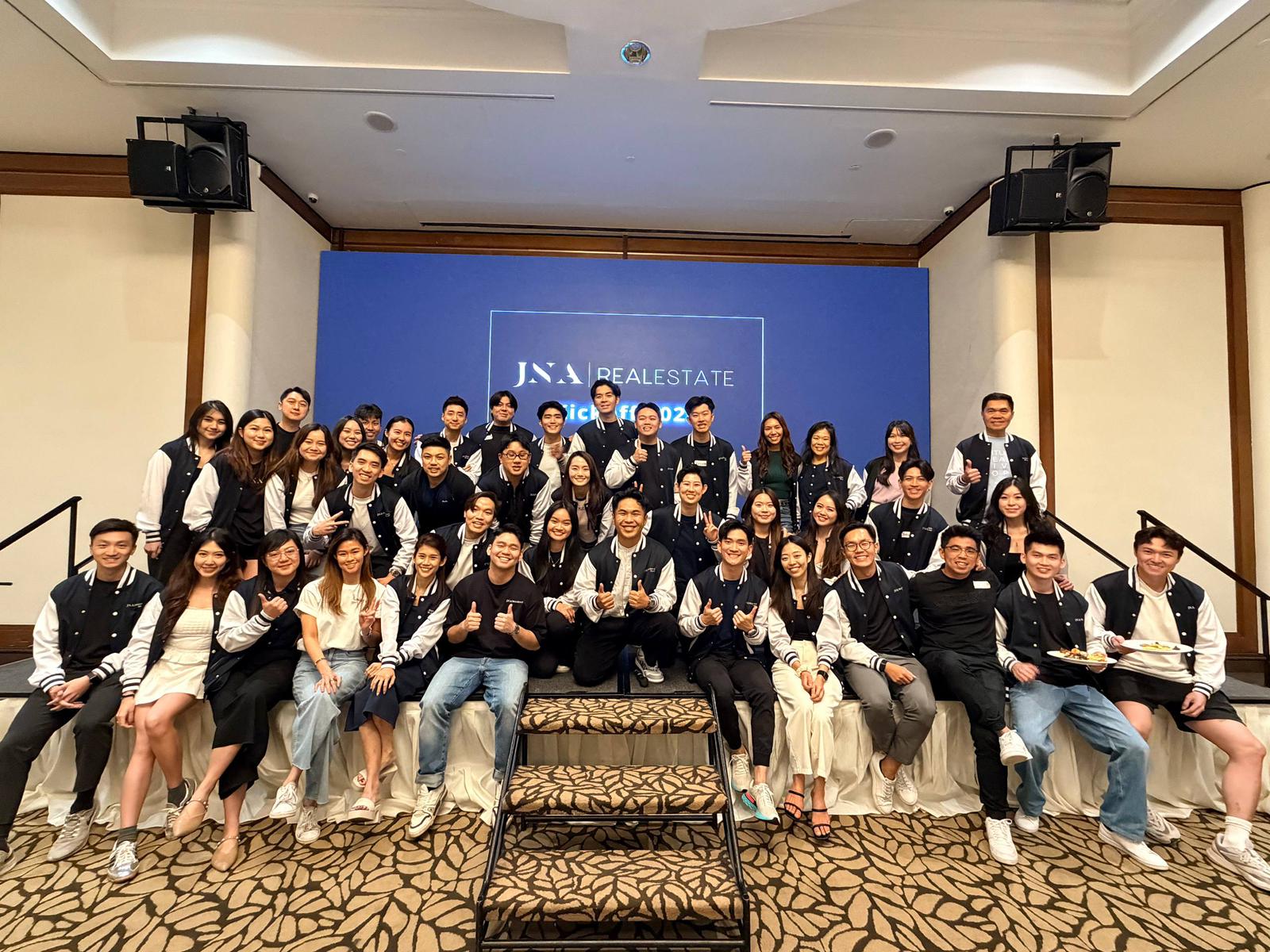 JNA Real Estate Kickoff 2026 full team photo