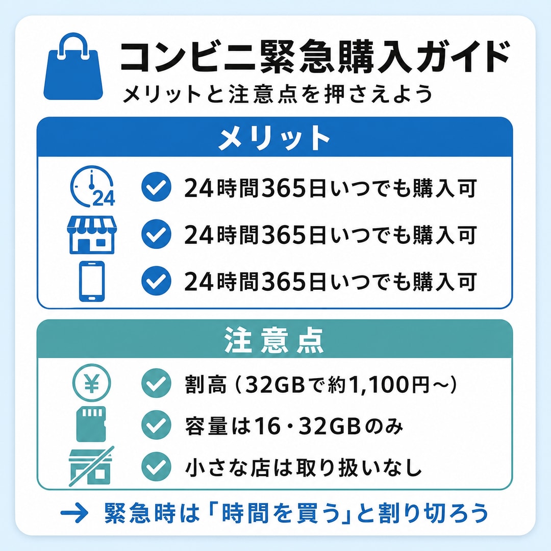 【今すぐ必要！】緊急時に頼れる販売場所の図解