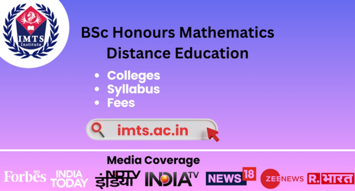 BSc Honours Mathematics Distance Education 