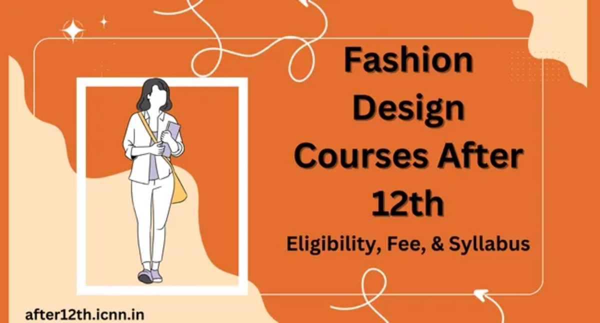 Fashion Design Courses After 12th