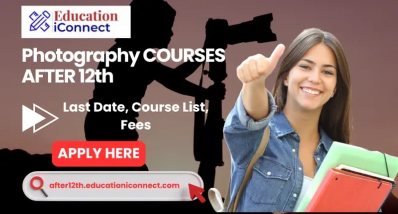 Photography Courses After 12th