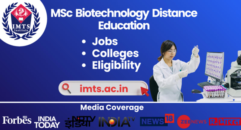 MSc Biotechnology Distance Education 