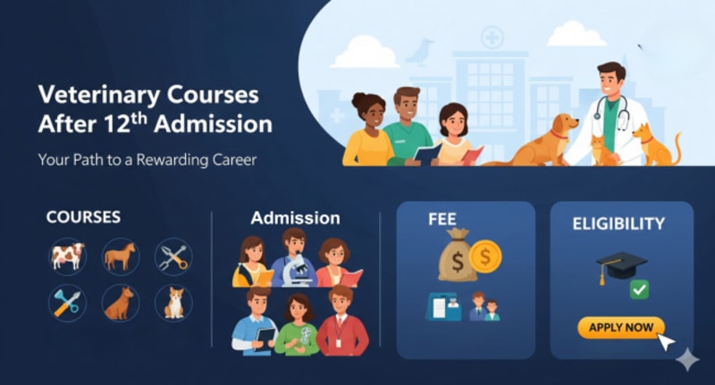Veterinary Courses after 12th