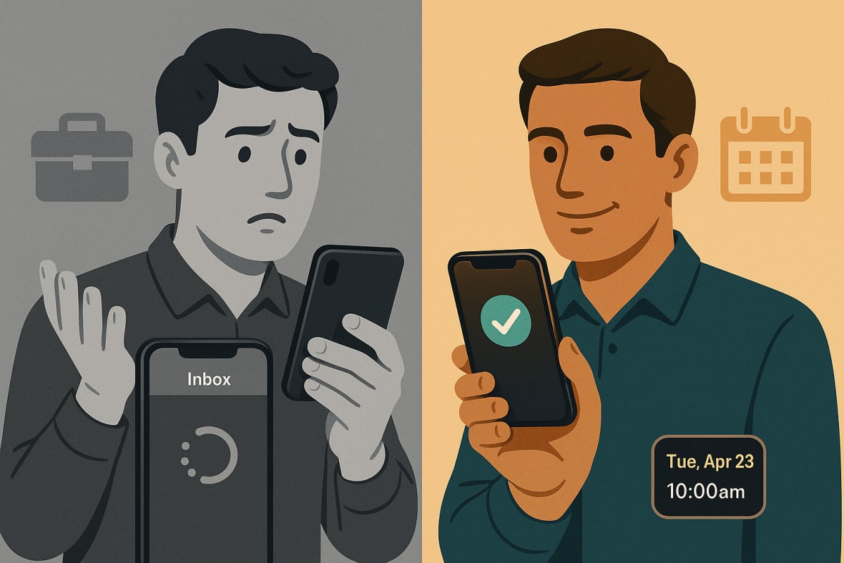 Why Most Service Businesses Lose Customers Before the First Appointment, and the Confirmation Workflow That Fixes It