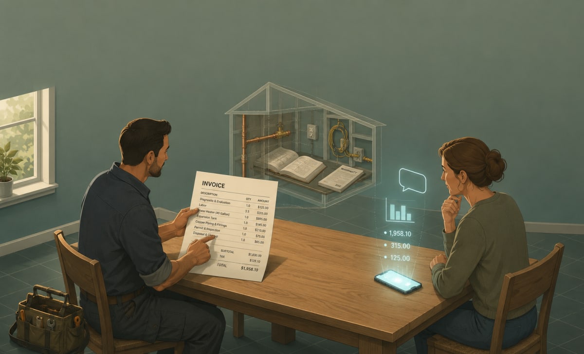 Call the Plumber: When Your Customer Brings an AI Agent to the Estimate