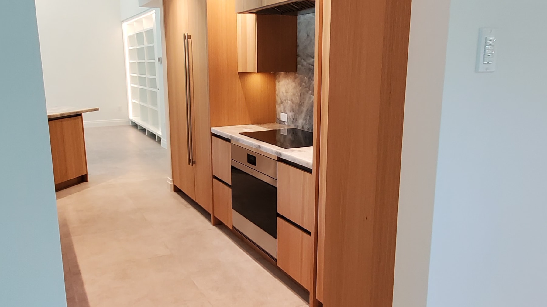 Walnut Detail Kitchen, view 2