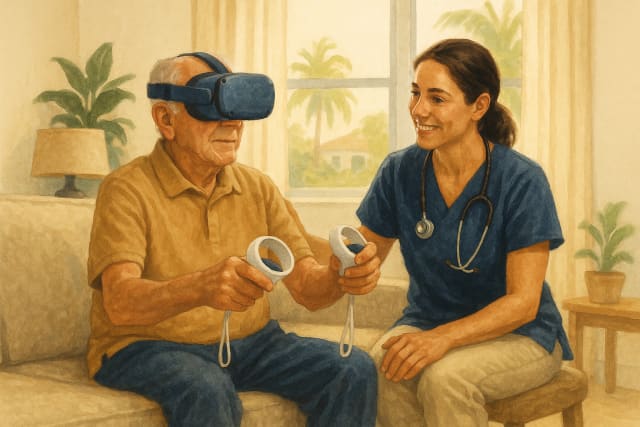 Home Physical Therapy That Actually Sticks: How VR Keeps Recovery on Track