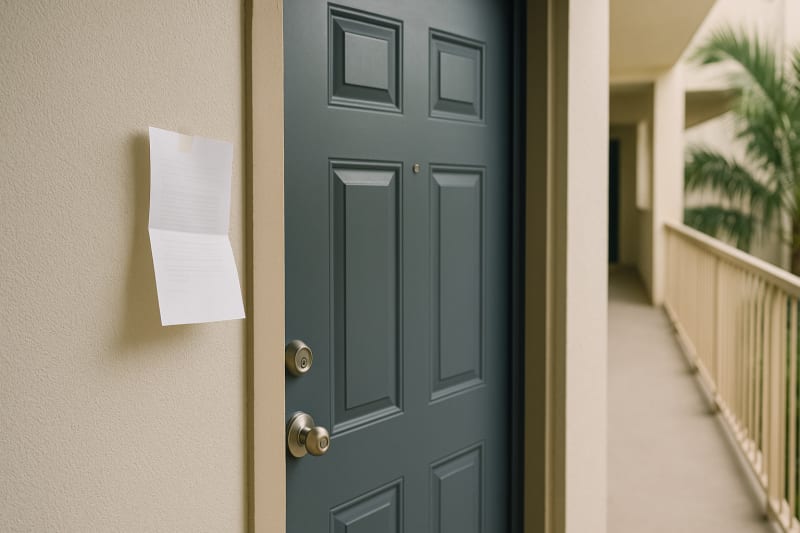 Notice Served Is Not Possession Granted: Why Florida Self-Help Evictions Remain Off Limits as of October 1, 2026