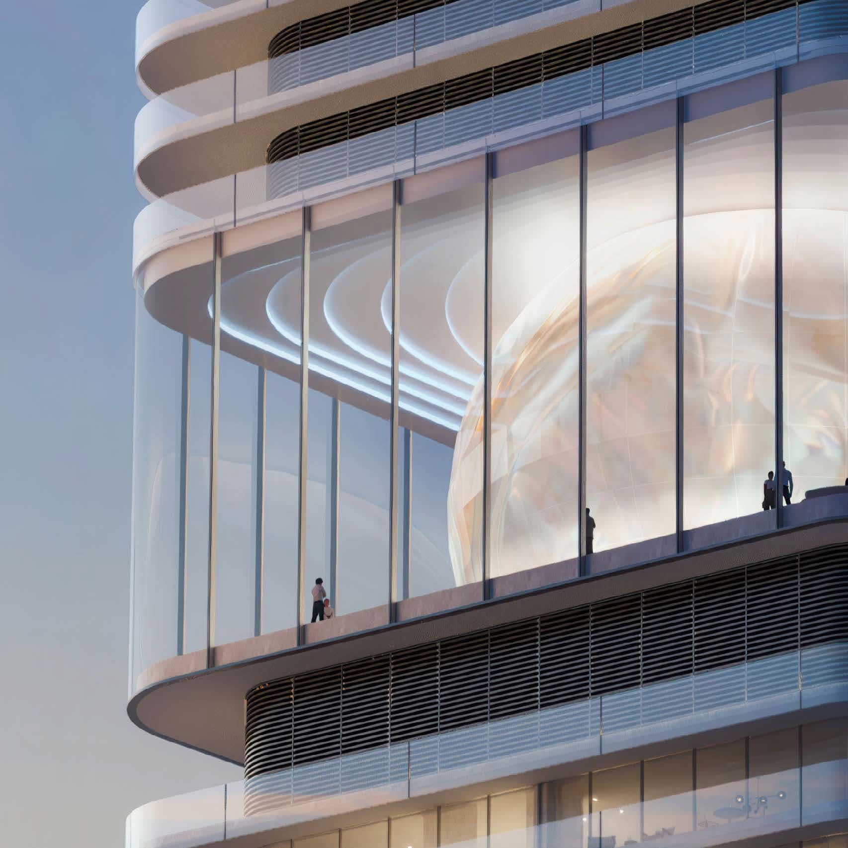 Dubai Fountain at Dusk