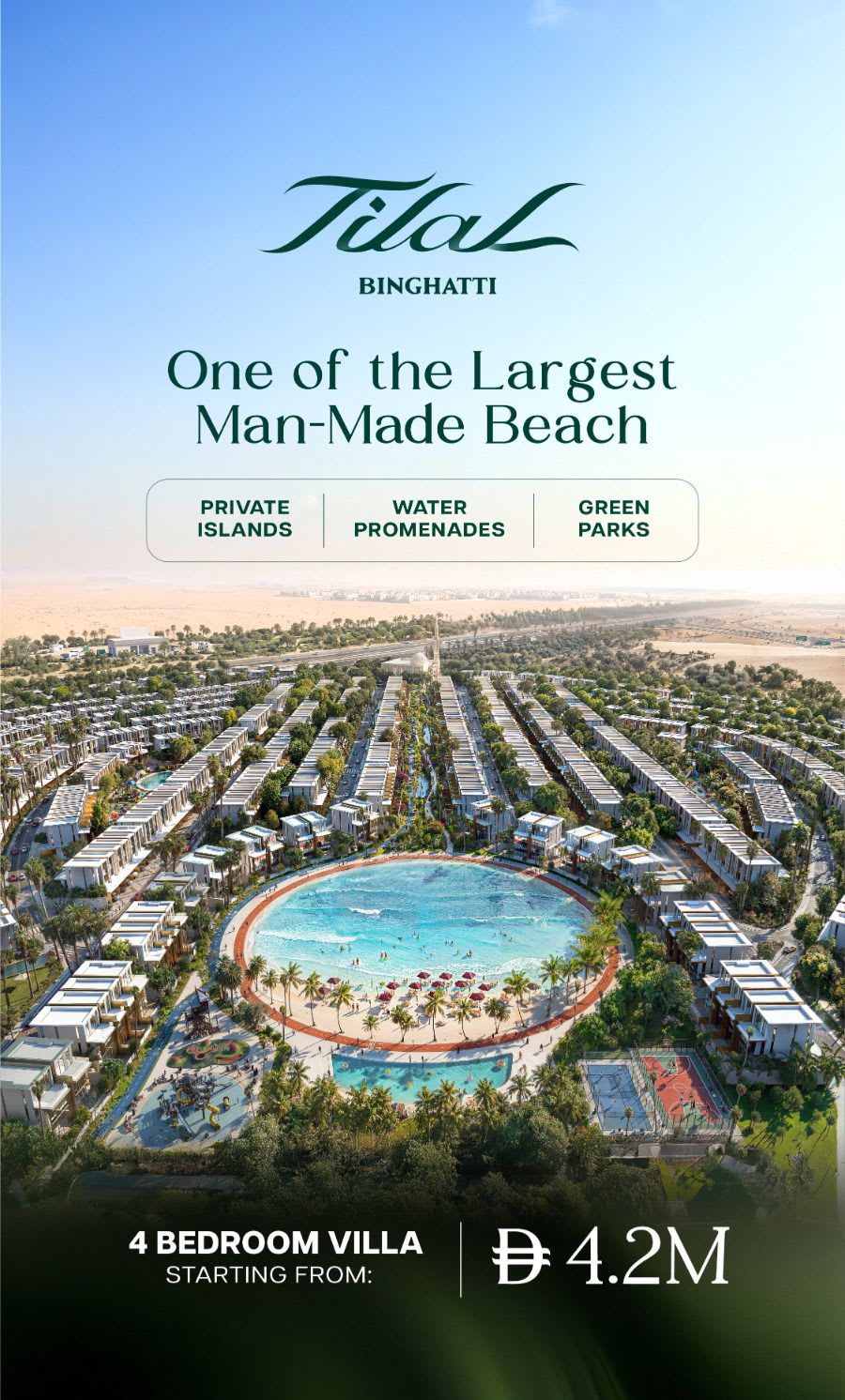 Tilal Binghatti Villa