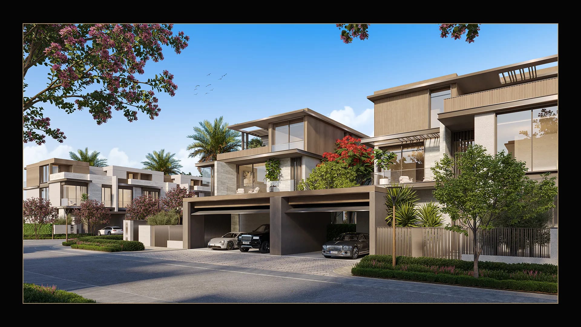 Nad Al Sheba Gardens villa exterior