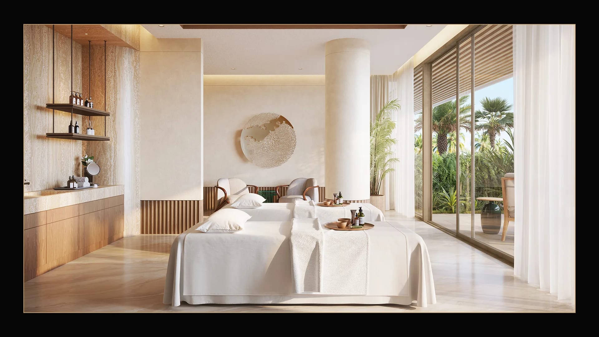 Solaya spa treatment room