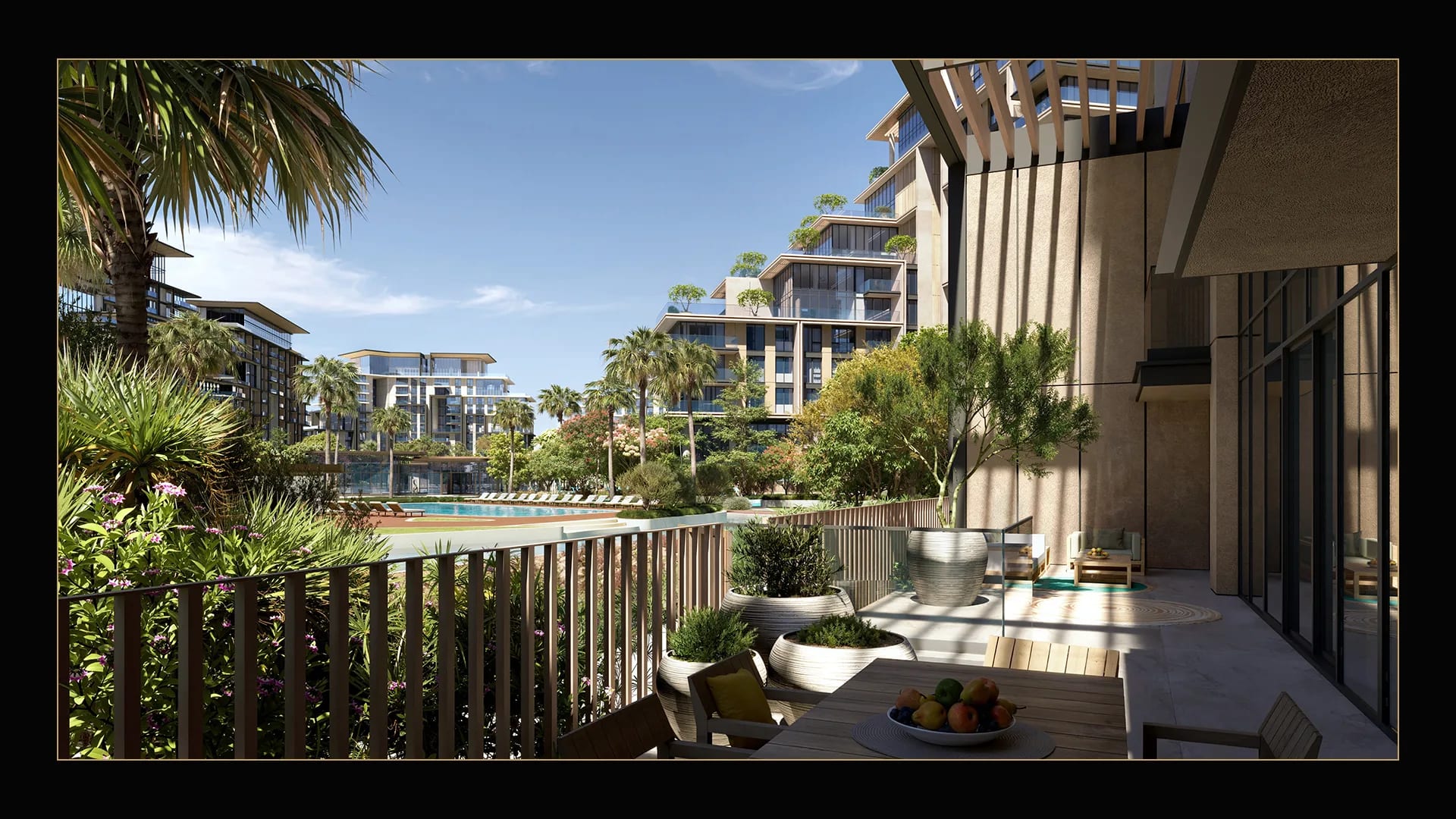 City Walk Crestlane private terrace with city views