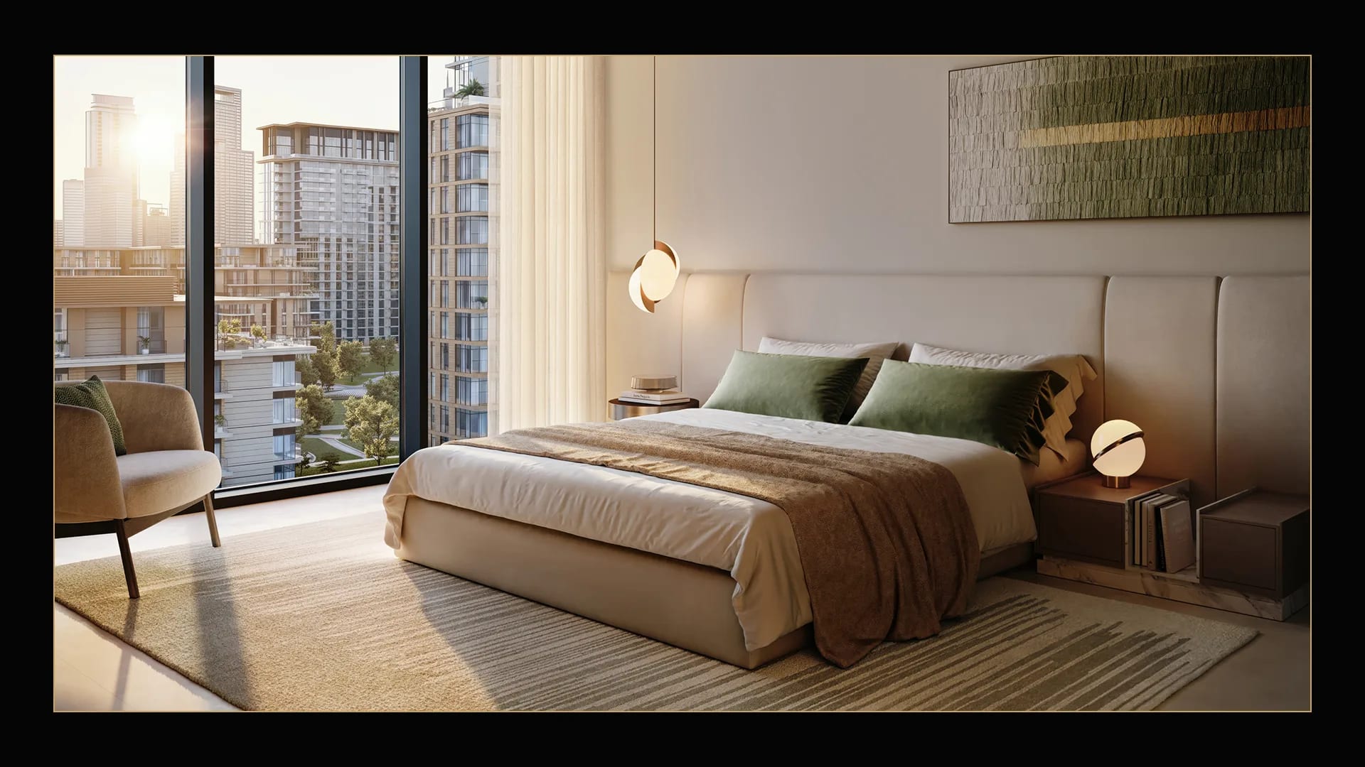 City Walk Crestlane master bedroom