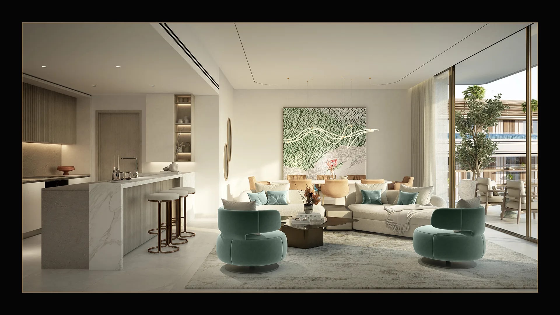 Nourelle living room interior