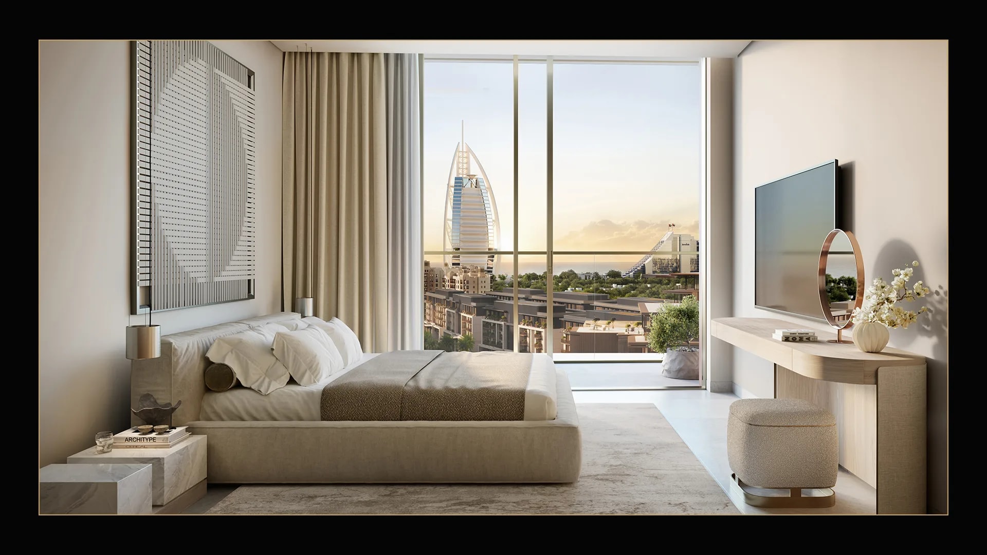 Nourelle master bedroom interior
