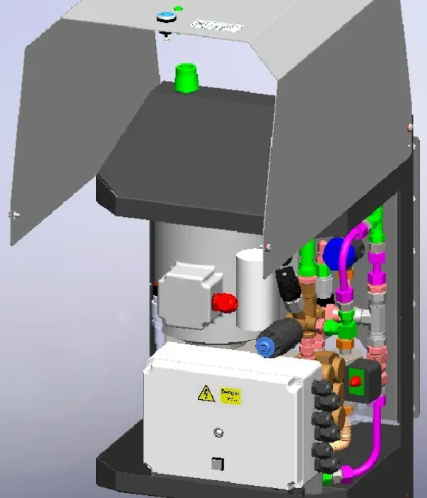 Small Wall Mounted Pumpset