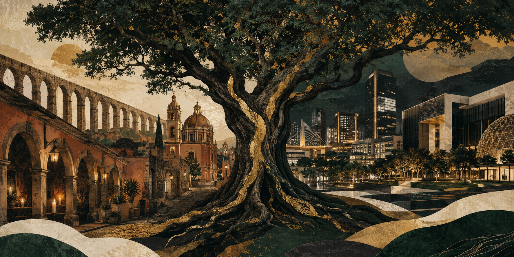 Querétaro histórico y moderno — The Tree House Inn