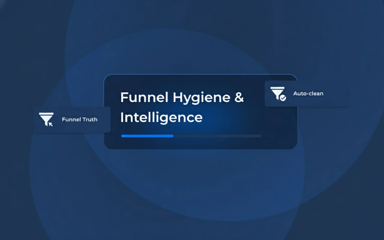 Funnel Hygiene + Stage Intelligence 