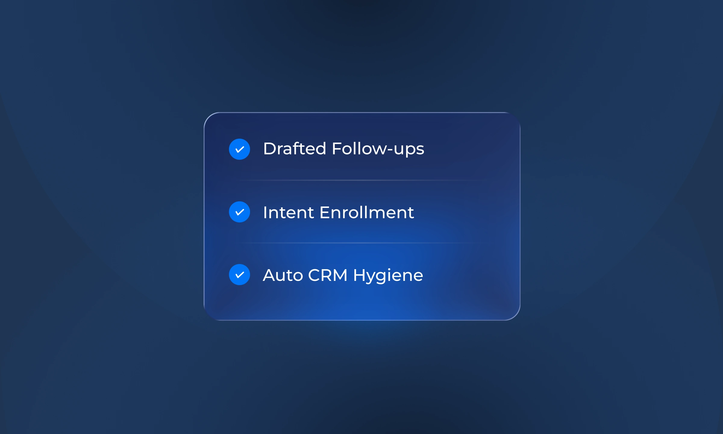 Autonomous Sales Assist Workflows  