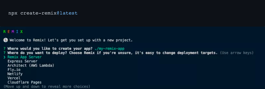 create-remix command