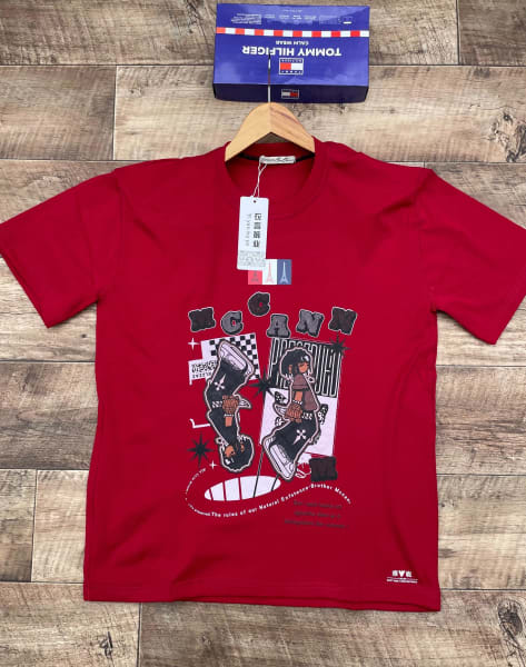 Stock round neck polo