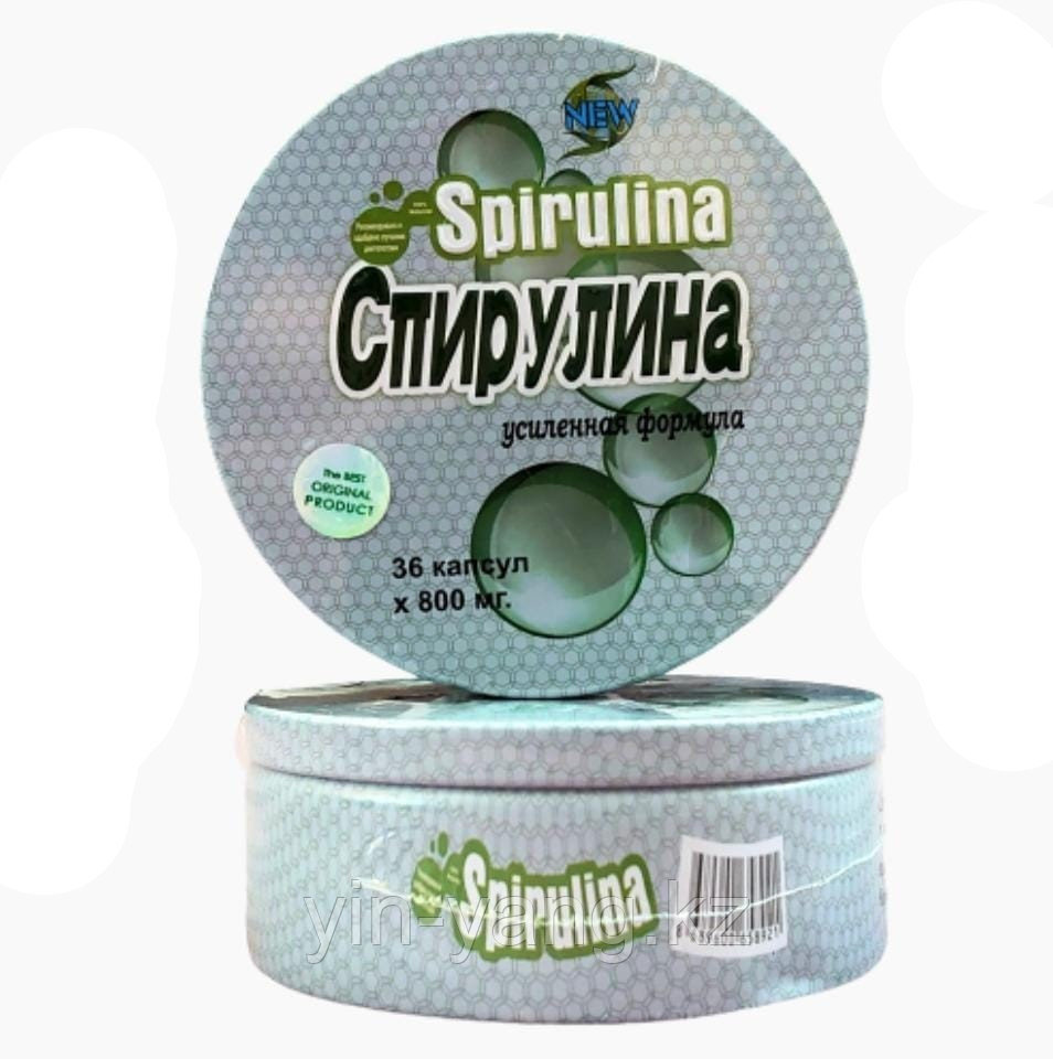 Капсулы для похудения "Спирулина" усиленная формула, 36 шт