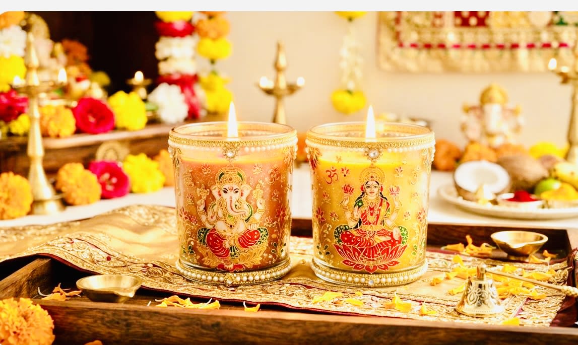 Festive Diwali 🪔 is coming 🔜in  India, we r working on many designs & launching soon our latest 2026 Diwali festive candles. Many unique( Laxmi Ganesha) candles under process, for designer Laxmi Ganesha candles call/whatsapp dm for bulk