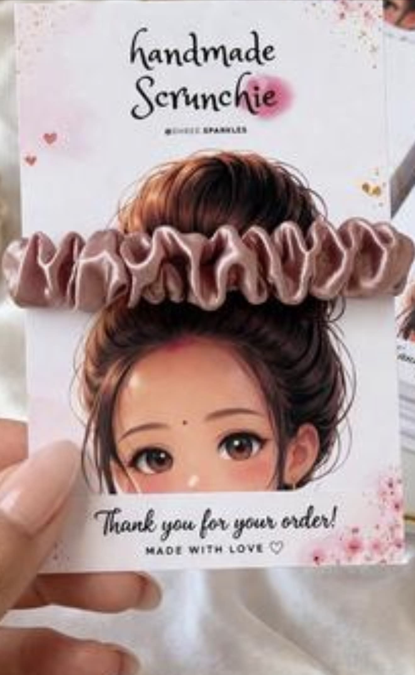 Premium Silk Scrunchies Gift Pack of  2