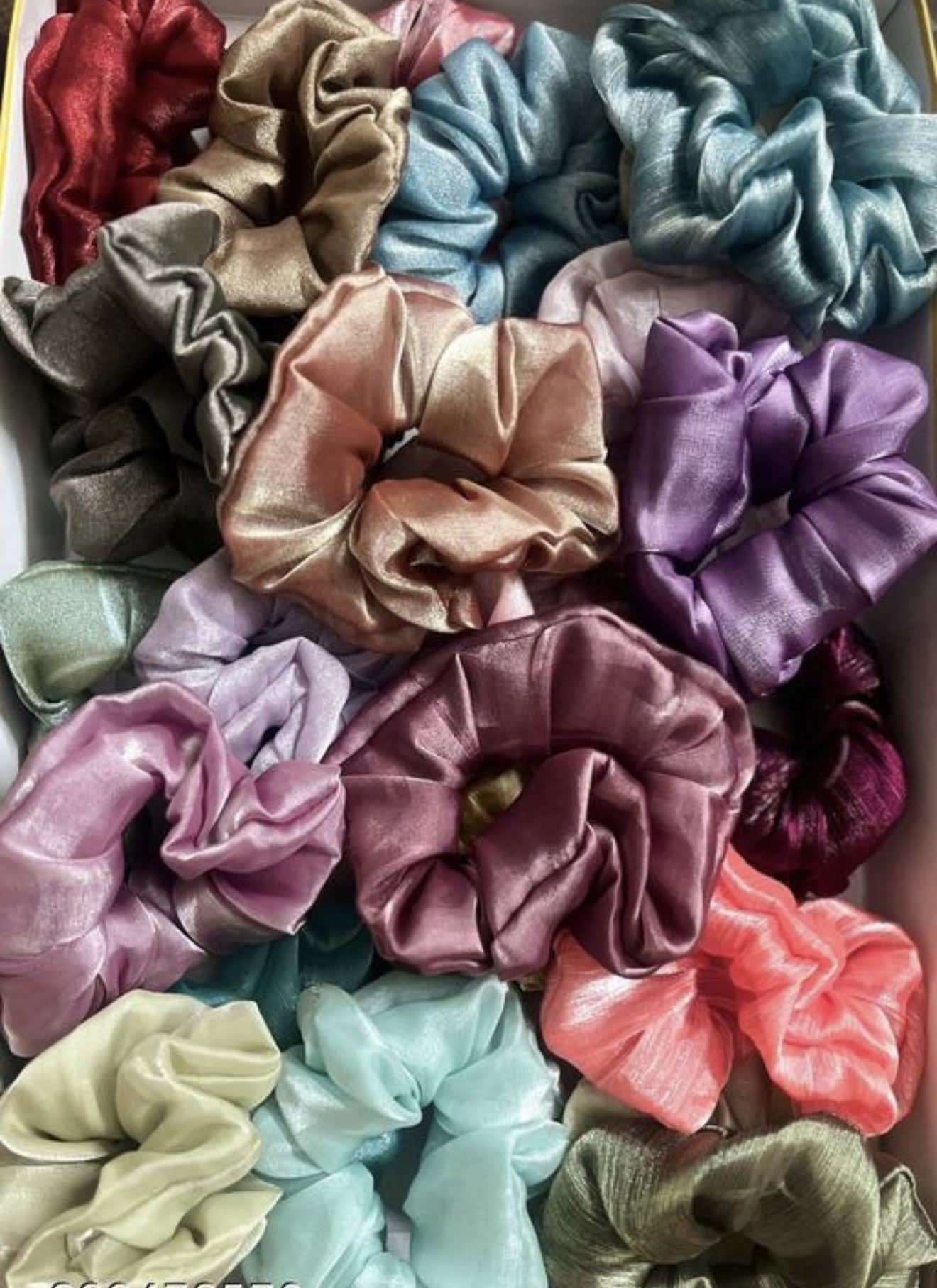 Premium Silk Scrunchies Combo pack of -2 — 2