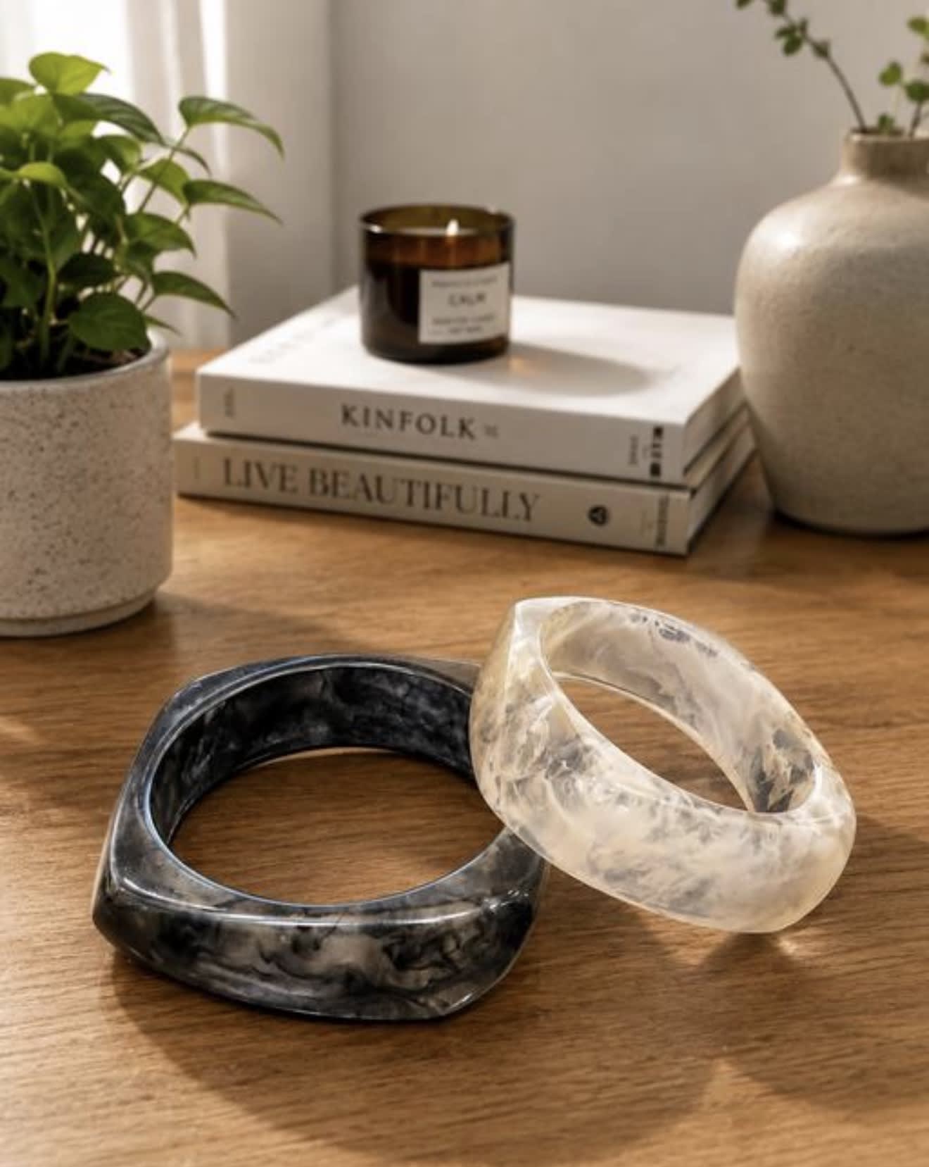 Trending Handmade Resin Bangles