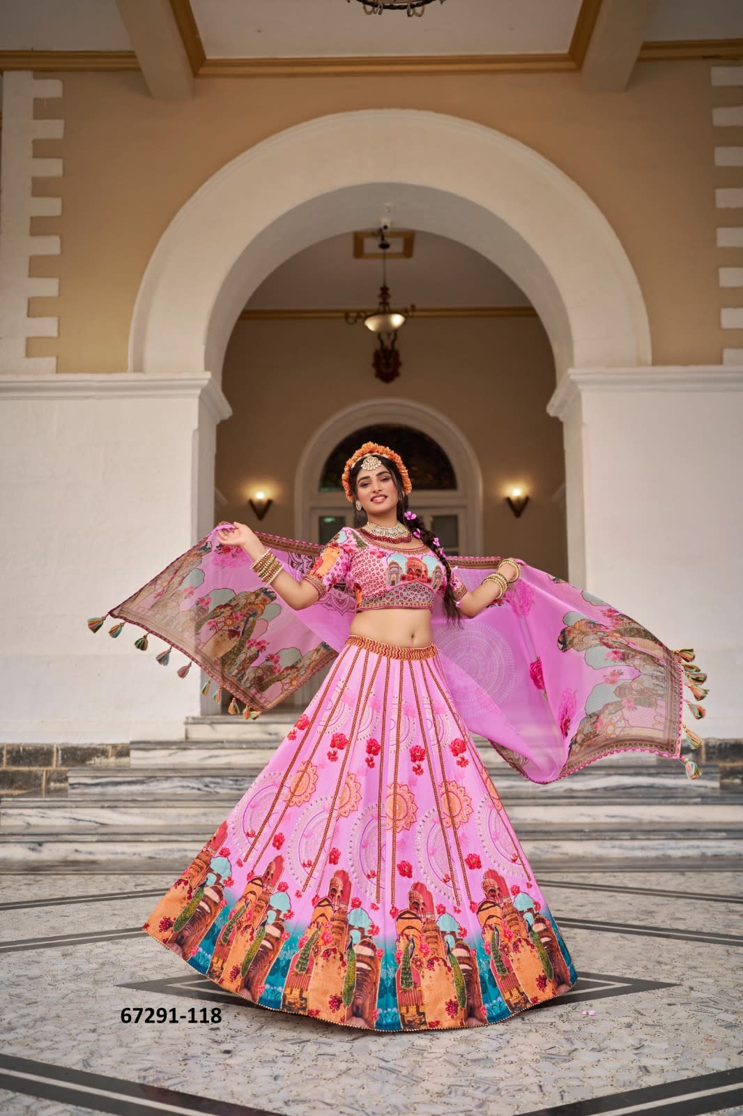 Unique Wedding Festive Lehnga Choli — 2