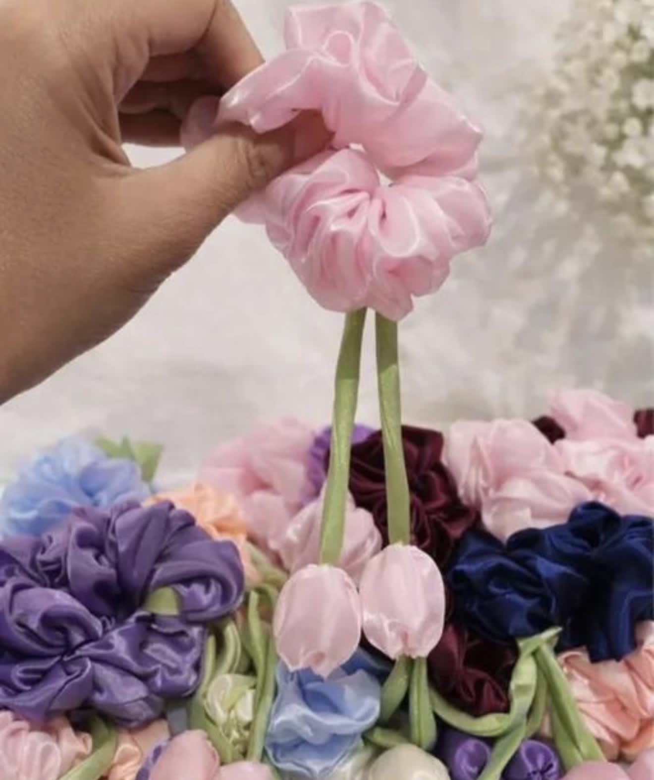 Stylish Hair Accessories Scrunchies hover