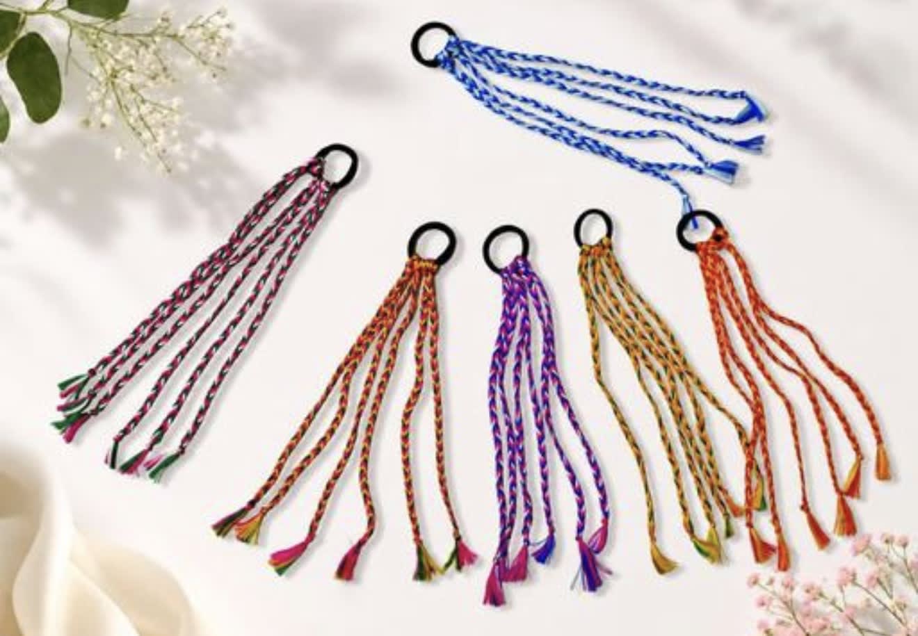 Stylish Festive Boho Hair Accessories Braids — 2