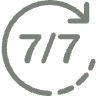 Accès 7j/7
