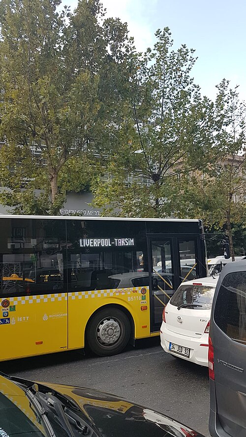 Liverpool - Taksim bus, Liverpool vs. Chelsea, UEFA Super Cup 2019-08-14